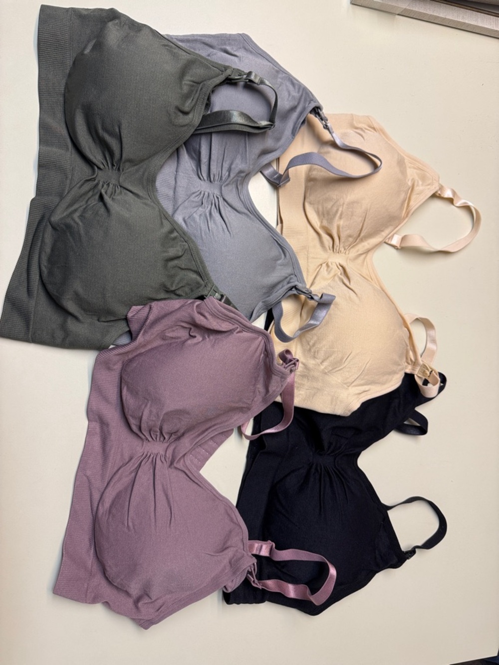 Nursing Bras - Set of 5